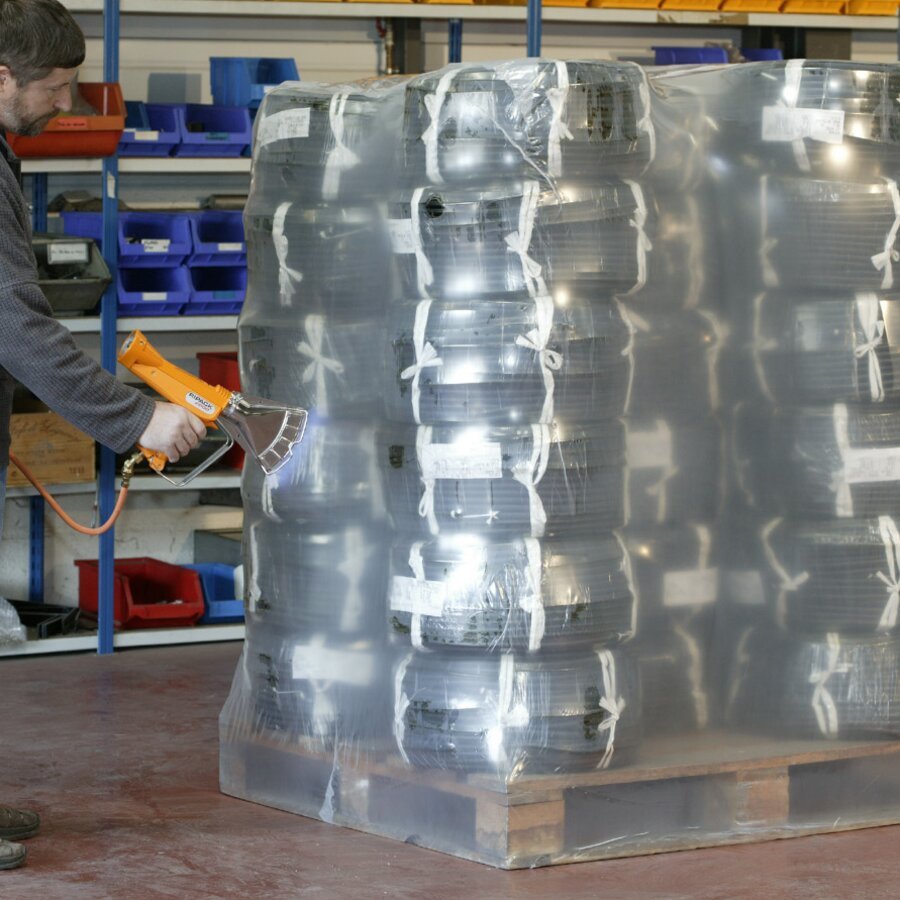 PE Schrumpfhaube für Paletten PE Schrumpfhaube für Paletten