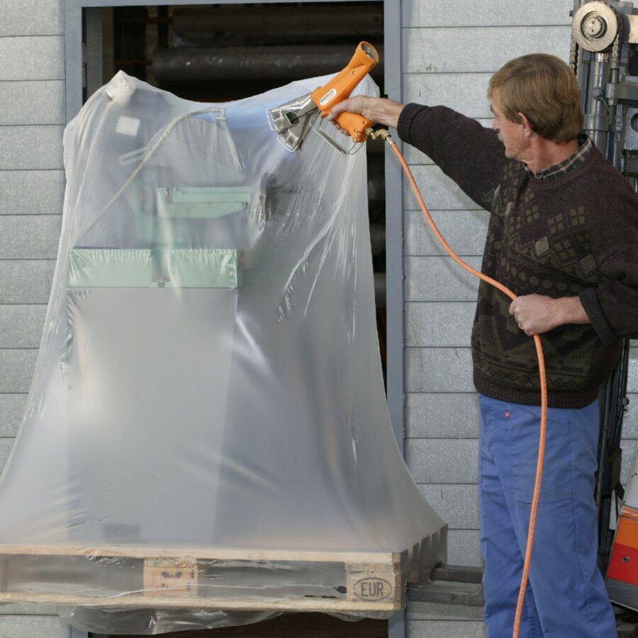 PE Schrumpfhaube für Paletten PE Schrumpfhaube für Paletten