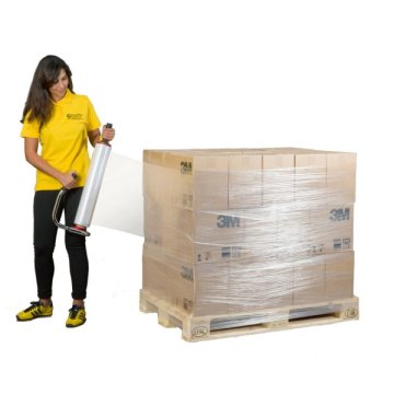 Palettensicherung: Handstretchfolie schützt und stabilisiert Ihre Ware auf der Palette