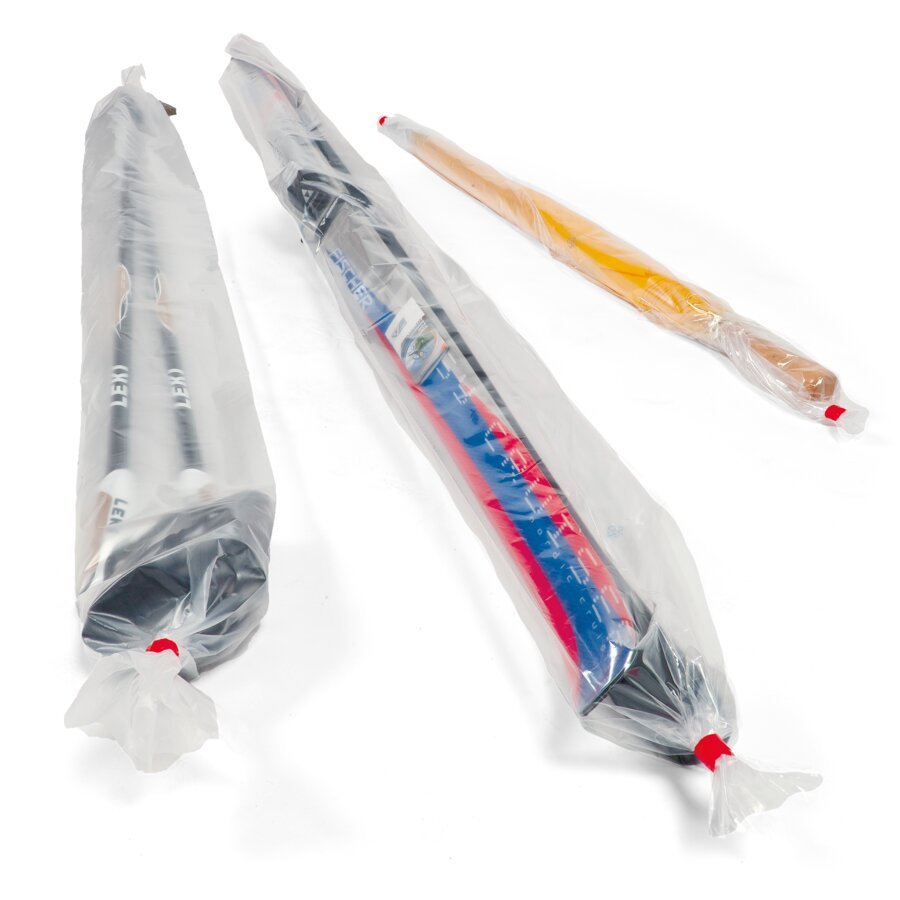 PE-Beutel für lange Güter wie Metall- oder Kunststoffprofile PE-Beutel für lange Güter wie Metall- oder Kunststoffprofile