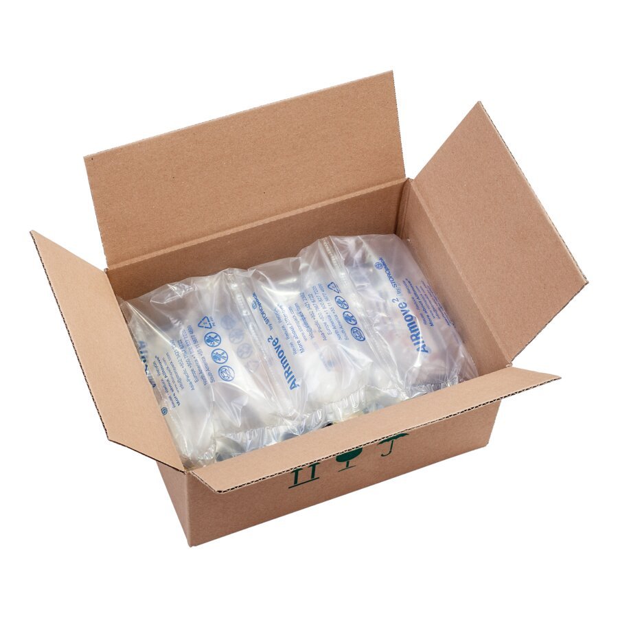 Mit der Void Folie können Hohlräume ausgefüllt und Produkte im Karton fixiert werden Mit der Void Folie können Hohlräume ausgefüllt und Produkte im Karton fixiert werden