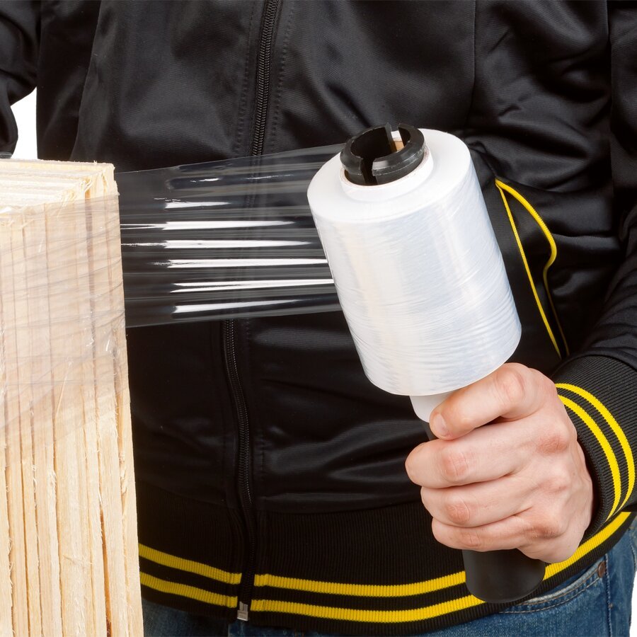 Mit der Mini-Stretchfolie wickeln Sie alles schnell und einfach ein Mit der Mini-Stretchfolie wickeln Sie alles schnell und einfach ein