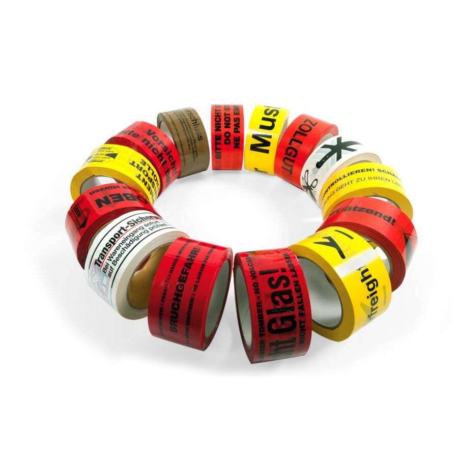 Warnklebeband mit starker Signalwirkung Warnklebeband mit starker Signalwirkung