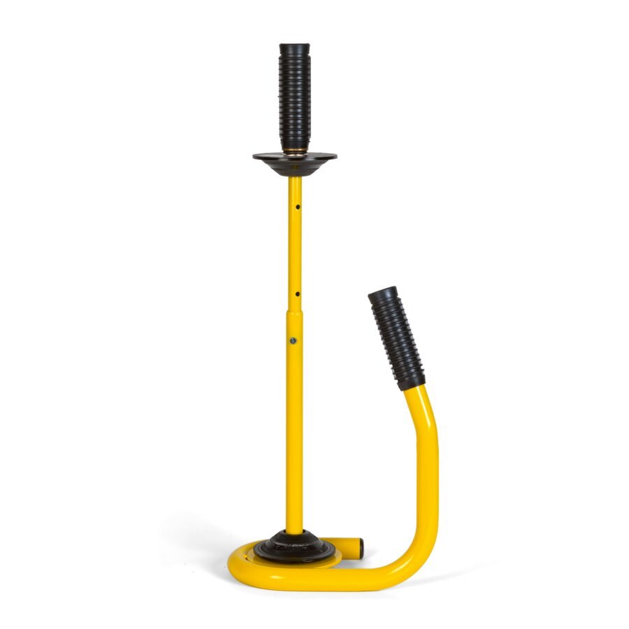 Mit kugelgelagerter Abrollbremse und praktischer Zentrierscheibe aus Metall Mit kugelgelagerter Abrollbremse und praktischer Zentrierscheibe aus Metall