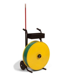 Abrollwagen für Umreifungsband, fahrbar Abrollwagen für Umreifungsband, fahrbar