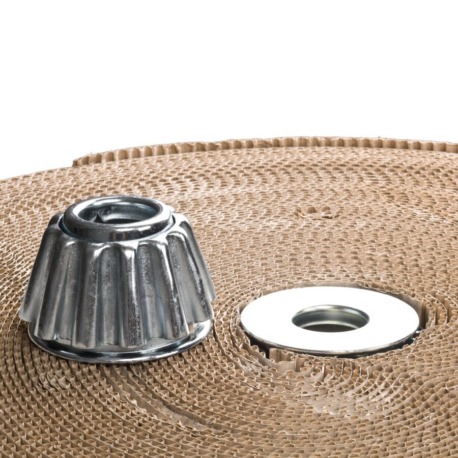 Doppelter seitlicher Führungskonus erleichtert das Abrollen Doppelter seitlicher Führungskonus erleichtert das Abrollen