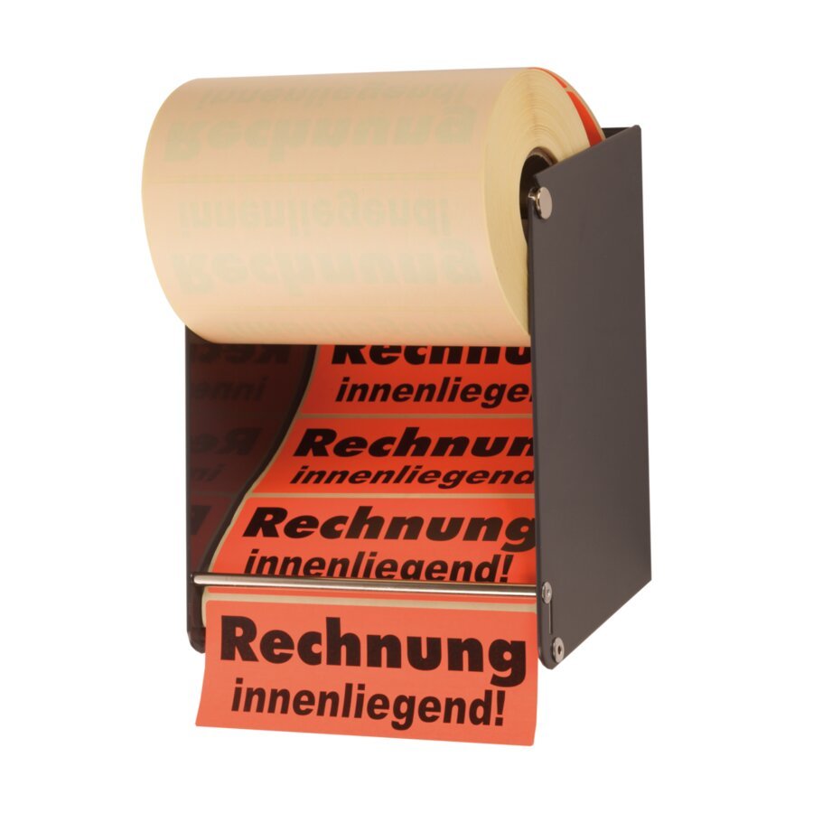 Etikettenspender zur Wandbefestigung Etikettenspender zur Wandbefestigung