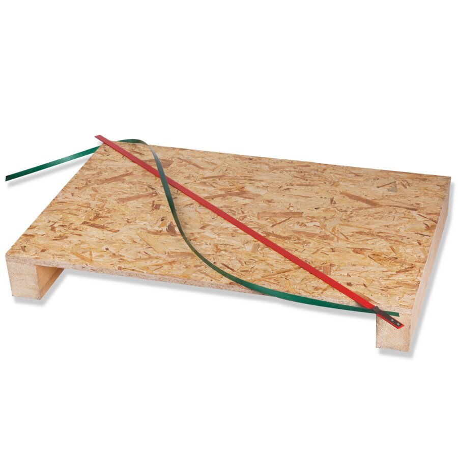 Stab als Hilfe zur Palettenumreifung Stab als Hilfe zur Palettenumreifung