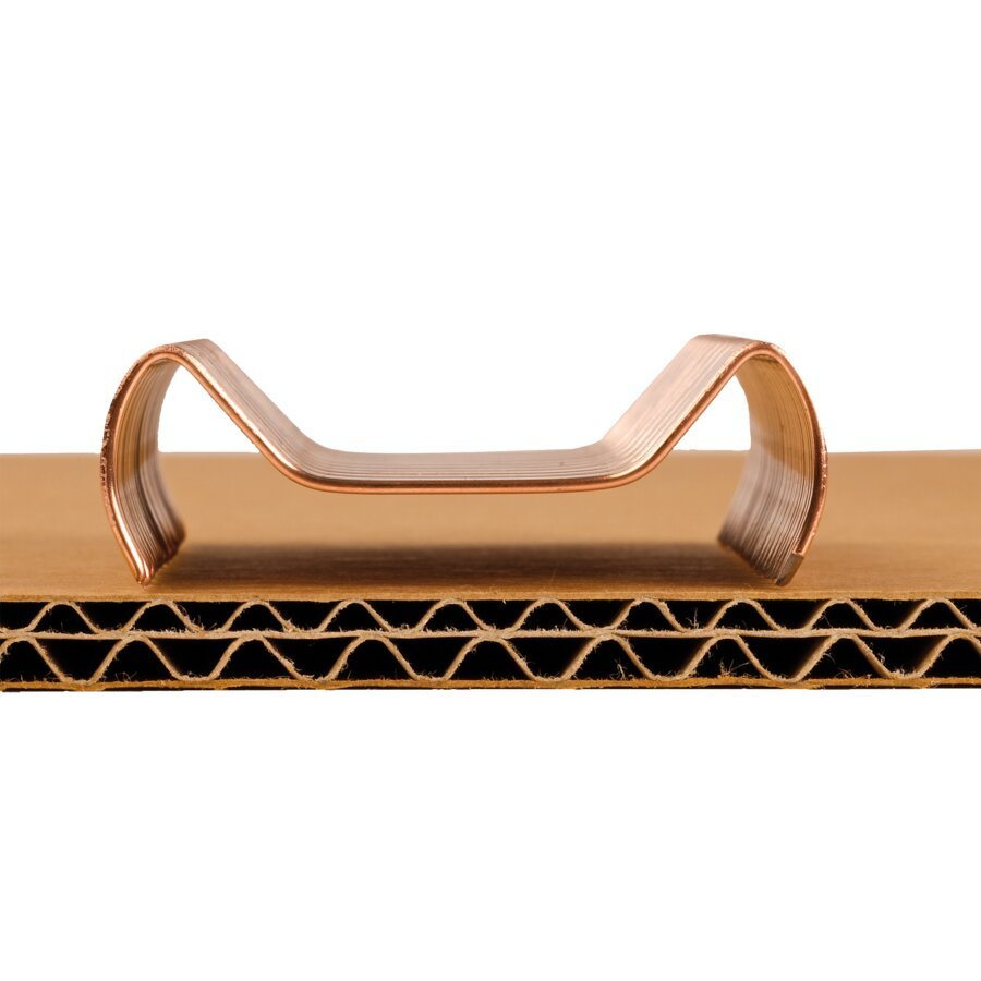 Verschlussklammern für 2-wellige Wellpappe Verschlussklammern für 2-wellige Wellpappe