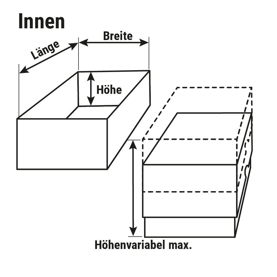 Dekowell Stülpdeckelkarton Dekowell Stülpdeckelkarton