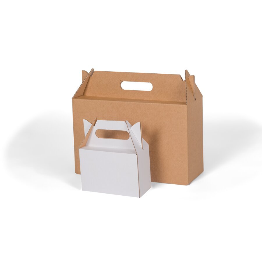 Den Trage-Karton gibt es in unterschiedlichen Größen, sowie auf Anfrage auch in weißer und brauner Ausführung Den Trage-Karton gibt es in unterschiedlichen Größen, sowie auf Anfrage auch in weißer und brauner Ausführung